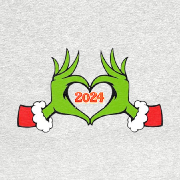 Grinch Heart 2024 by positive_negativeart